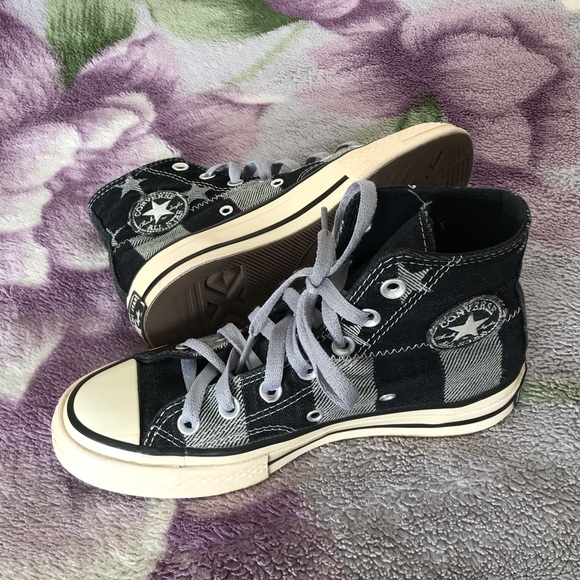 Converse Chuck 70 High Top Stars and Stripes Denim Sneaker - Picture 2 of 10